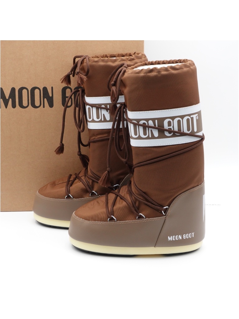 New Moon Boot Icon Nylon Snow Boots 80d1400440-M005 Shitake